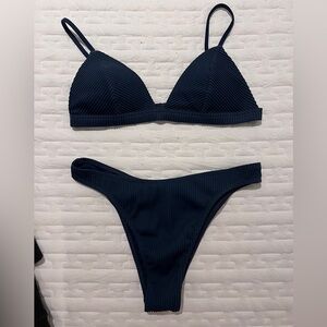 Hollister Navy Bikini Set